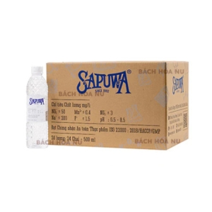Nước Sapuwa 500ML - Thùng 24 Chai