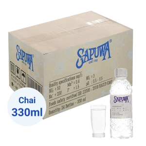 Nước Sapuwa 330ML - Thùng 24 Chai