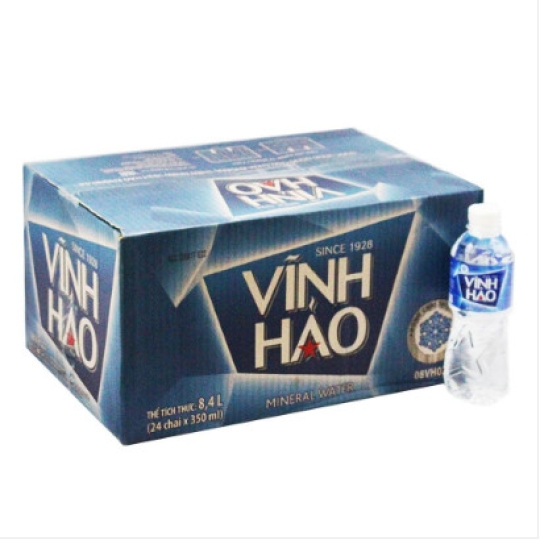 Nước Khoáng Vĩnh Hảo 350ML – Thùng 24 chai