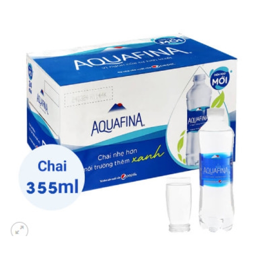 Nước Aquafina 355ML – Thùng 24 chai