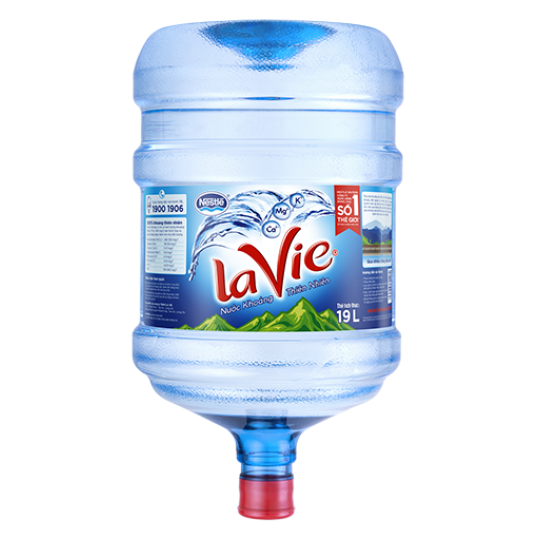 Nước Khoáng Lavie 19L - Bình úp