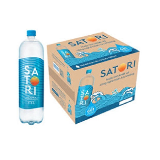 Nước Khoáng Satori 1.5L - Thùng 12 Chai