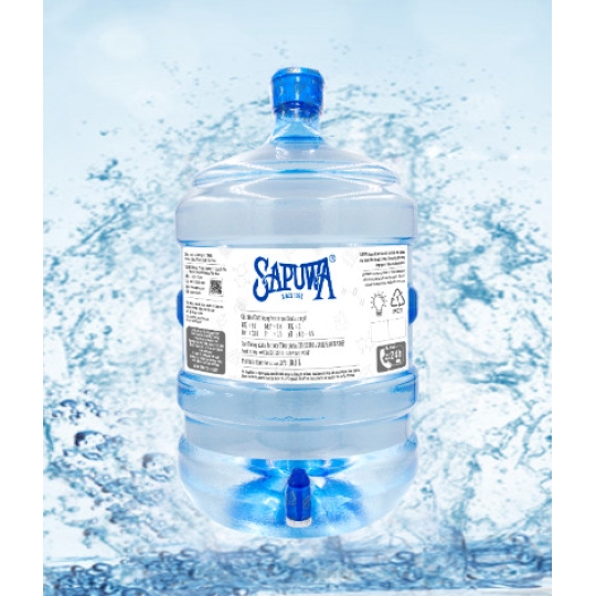 Nước Tinh Khiết Sapuwa 19L - Bình vòi