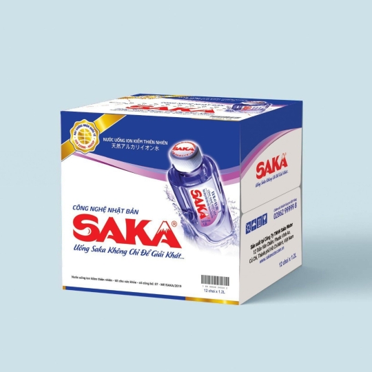 Nước ion Kiềm Saka 1200ml